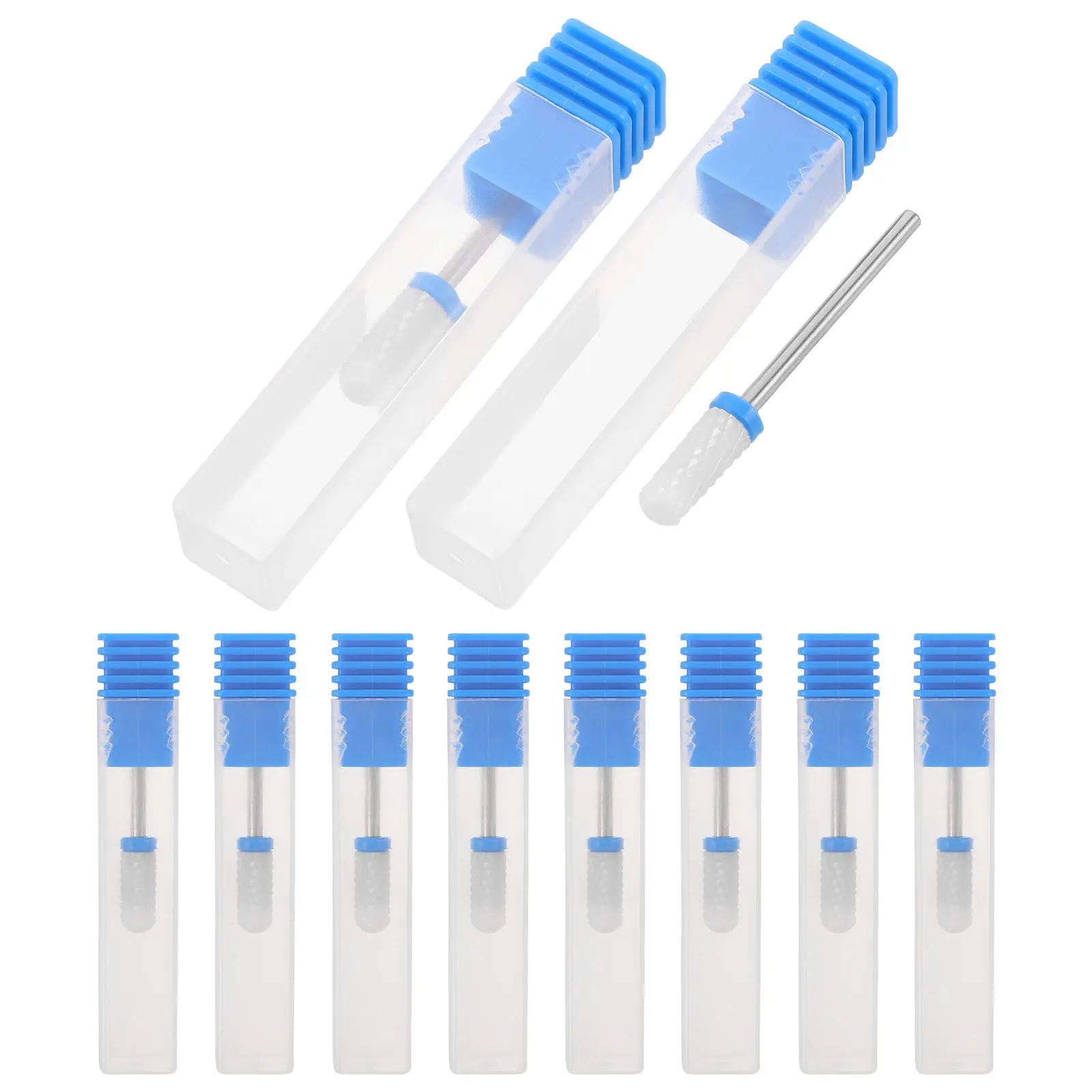 10Pcs Ceramic Nail Drill Buffer Bits Medium Grit Quiet Smooth Operation for Natural Artificial Nails Buffing Filing Shaping Nail
10Pcs Ceramic Nail Drill Buffer Bits Medium Grit Quiet Smooth Operation for Natural Artificial Nails Buffing Filing Shaping Nail