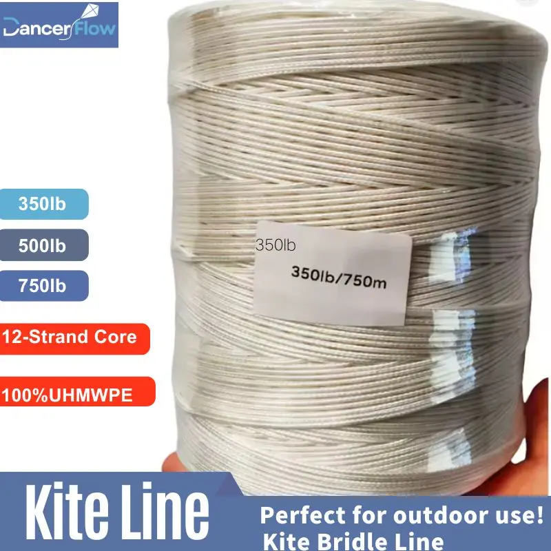Outdoor 350lb 750lb Kite Cord Rope Kite Bridle Line for Large Soft Inflatable Kites
Outdoor 350lb 750lb Kite Cord Rope Kite Bridle Line for Large Soft Inflatable Kites
