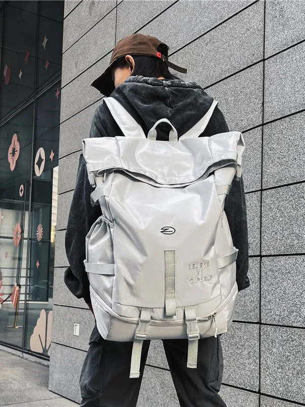 Casual Backpack, Large-Capacity Student School Bag, Trendy and Cool Backpack for Men and Women, Simple Travel Bag
Casual Backpack, Large-Capacity Student School Bag, Trendy and Cool Backpack for Men and Women, Simple Travel Bag