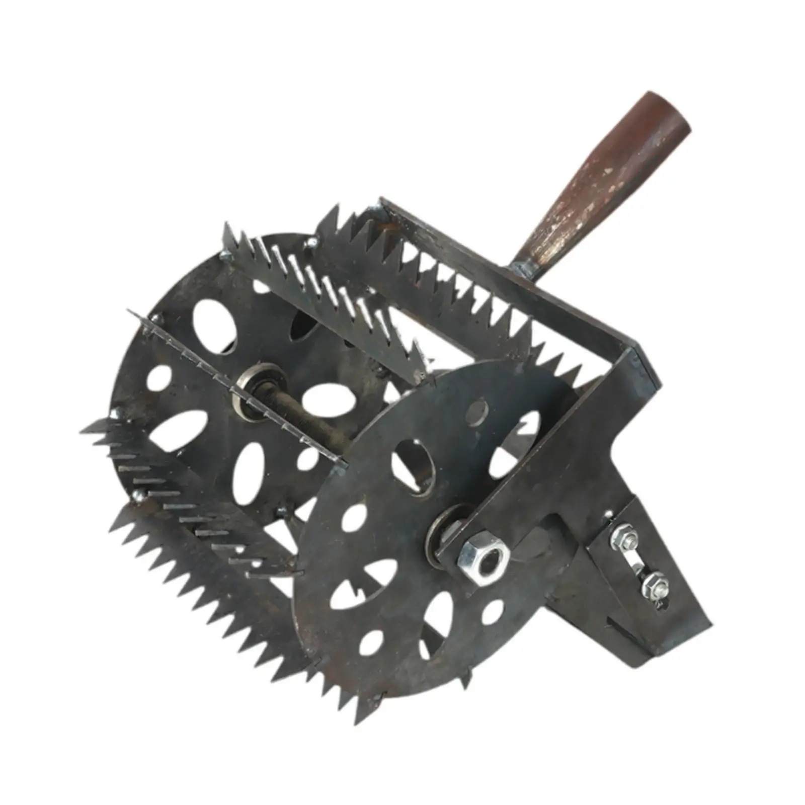 Weeds Roller Weeds Removal Tool Heavy Duty Practical Rolling Lawn Aerator Manual Weeder Tool for Patio Farm Agriculture 
Weeds Roller Weeds Removal Tool Heavy Duty Practical Rolling Lawn Aerator Manual Weeder Tool for Patio Farm Agriculture