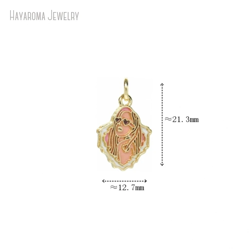 5Pcs Pendant Gold Color Jewelry Metal Karol G Bichota Alphabet Letter Copper Wholesale Enamel Pink Charms
5Pcs Pendant Gold Color Jewelry Metal Karol G Bichota Alphabet Letter Copper Wholesale Enamel Pink Charms