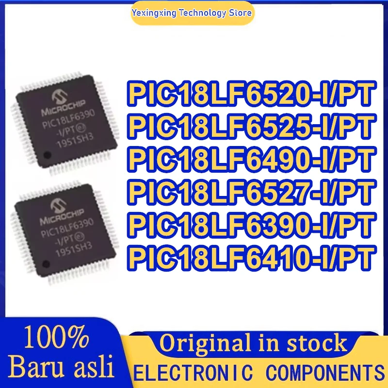 PIC18LF6390-I/PT PIC18LF6410 PIC18LF6490 PIC18LF6520 PIC18LF6525 PIC18LF6527-I/PT IC MCU Chip TQFP-64 в наличии
PIC18LF6390-I/PT PIC18LF6410 PIC18LF6490 PIC18LF6520 PIC18LF6525 PIC18LF6527-I/PT IC MCU Chip TQFP-64 в наличии
