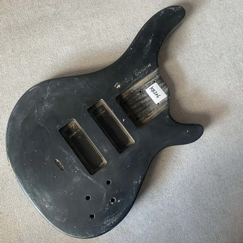 kB206 Genuine HB Black Paints Color 6 String Electric Guitar Bass Body Solid Wood Active HH Pickups Right Hand DIY&Replace Parts
kB206 Genuine HB Black Paints Color 6 String Electric Guitar Bass Body Solid Wood Active HH Pickups Right Hand DIY&Replace Parts