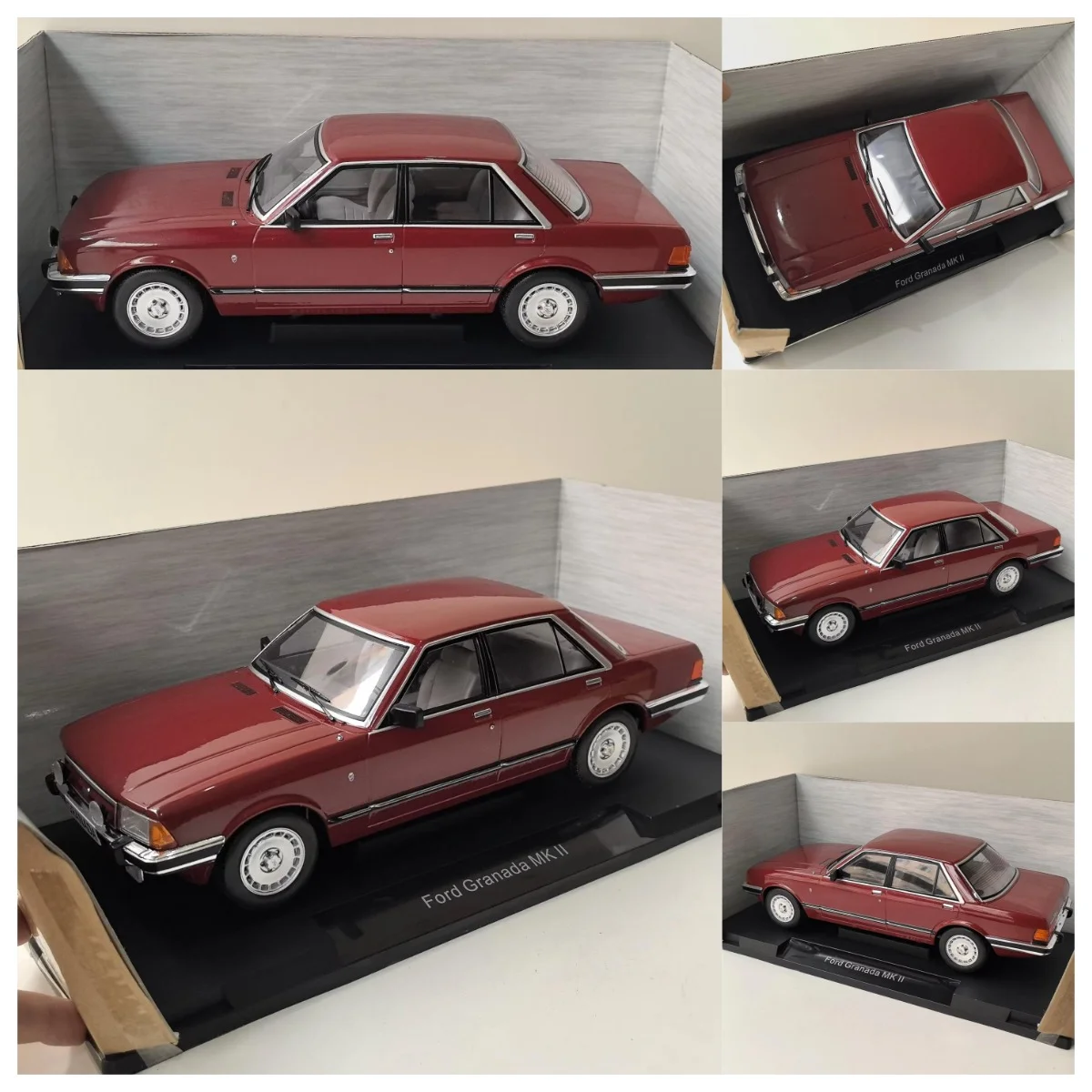 MCG Diecast 1/18 Scale FORD Granada MKII O8 Alloy Car Model
MCG Diecast 1/18 Scale FORD Granada MKII O8 Alloy Car Model