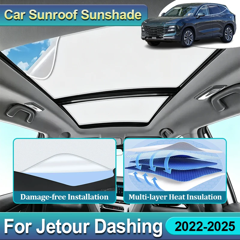 For Jetour Dashing Accessories Bahman Fidelity XB1 Sportequipe 6 GT 2022 2023 2024 2025 Sunroof Car Sunshades Heat Insulation
For Jetour Dashing Accessories Bahman Fidelity XB1 Sportequipe 6 GT 2022 2023 2024 2025 Sunroof Car Sunshades Heat Insulation