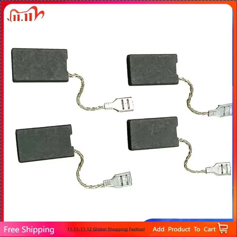 4PCS Carbon Brush Set Compatible With GSH 11E GBH 10DC GBH 11DE GSH 10C MH 10 SE Replace Worn Out Brushes Tool Accessories
4PCS Carbon Brush Set Compatible With GSH 11E GBH 10DC GBH 11DE GSH 10C MH 10 SE Replace Worn Out Brushes Tool Accessories