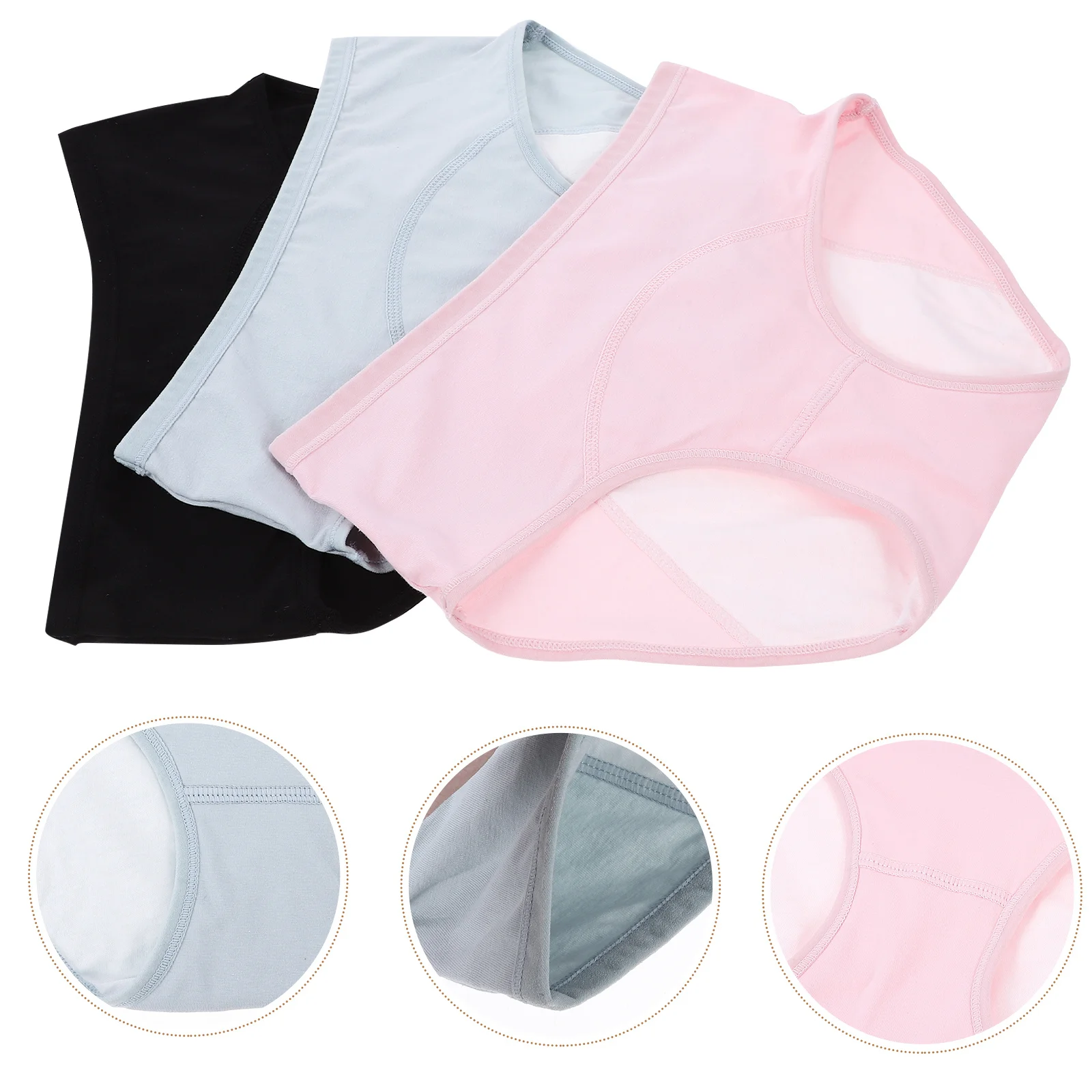 Menstrual Underwear Panties Middle-waist Pants Comfortable Physiological Breathable Briefs
Menstrual Underwear Panties Middle-waist Pants Comfortable Physiological Breathable Briefs