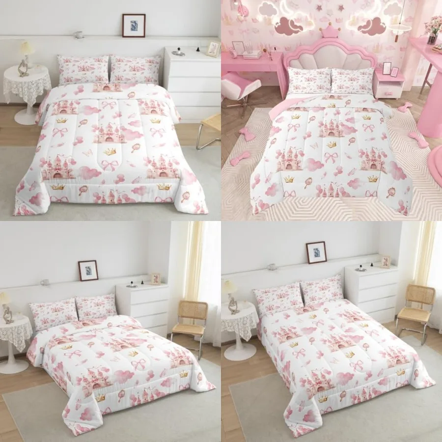 Pink Castle Duvet Insert Size, Cute Bowknot Comforter Set Boys Girls Girls Dreamy House Bedding Set Fairytale Teens Bedroom Dec
Pink Castle Duvet Insert Size, Cute Bowknot Comforter Set Boys Girls Girls Dreamy House Bedding Set Fairytale Teens Bedroom Dec