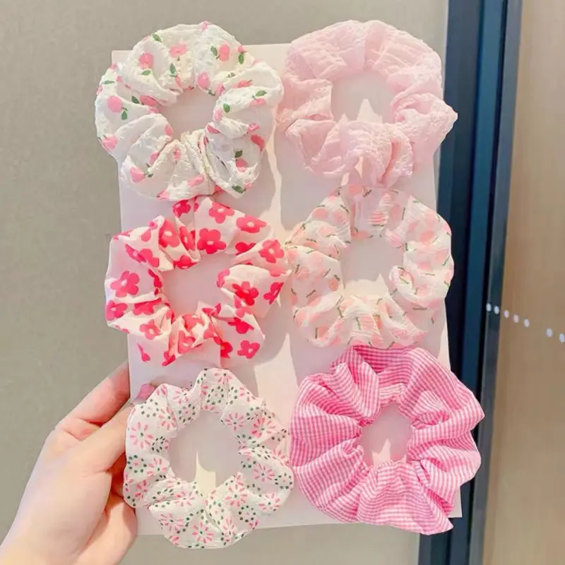6Pcs/Set Fashion Minimalist Scrunchies Elastic Rubber Hair Bands for Women Girls Party Ponytail Holder Hair Accessories
6Pcs/Set Fashion Minimalist Scrunchies Elastic Rubber Hair Bands for Women Girls Party Ponytail Holder Hair Accessories