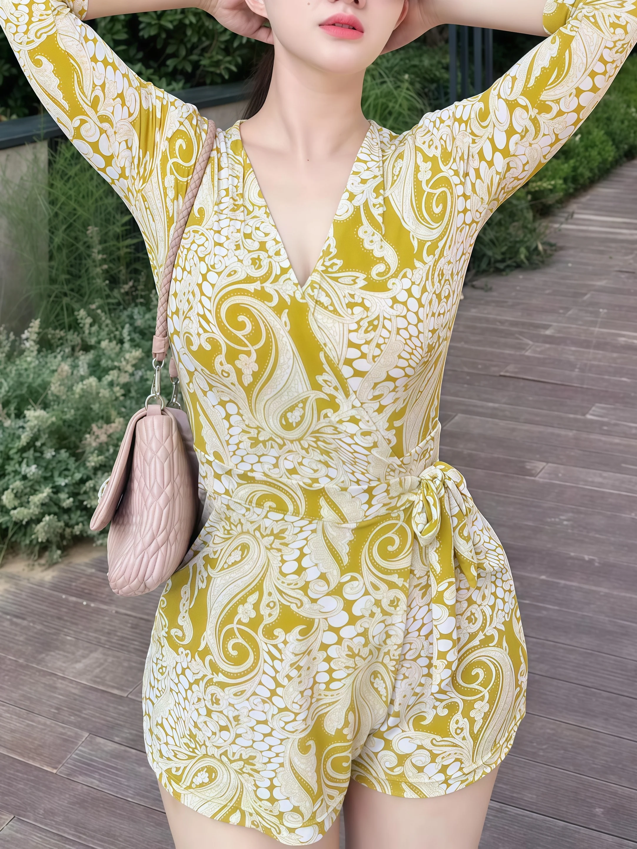 Модные цельные брюки с принтом в стиле ретро, с высокой талией и поясом, утягивающий дизайн, брюки Sle ort, обычные, тонкие
Модные цельные брюки с принтом в стиле ретро, с высокой талией и поясом, утягивающий дизайн, брюки Sle ort, обычные, тонкие