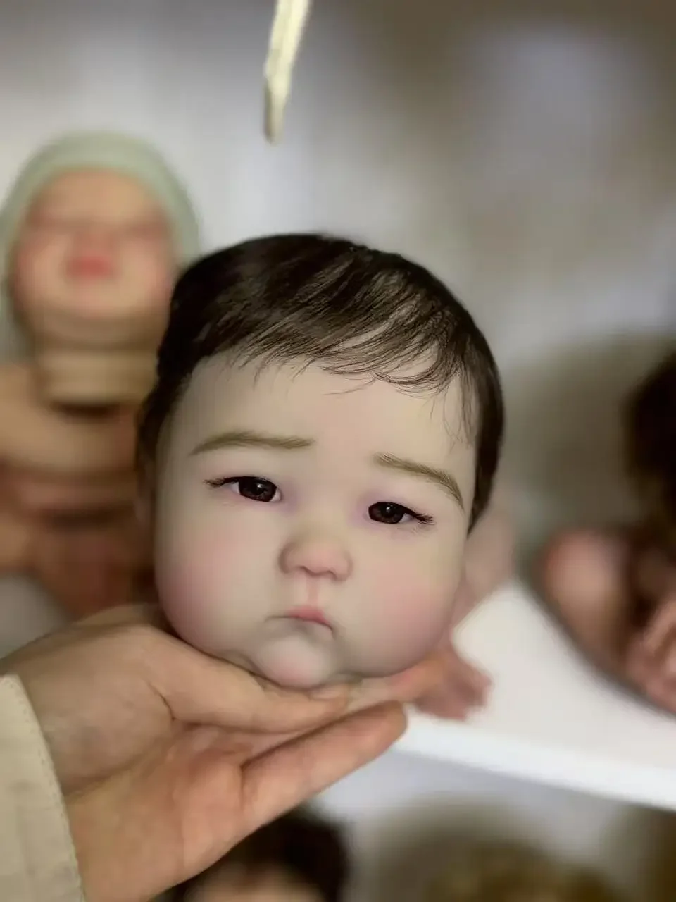 DLS Customized Limited Supply 18inch Reborn Baby Anming With Hand-Rooted Hair DIY Part Painted Kit With Cloth Body
DLS Customized Limited Supply 18inch Reborn Baby Anming With Hand-Rooted Hair DIY Part Painted Kit With Cloth Body