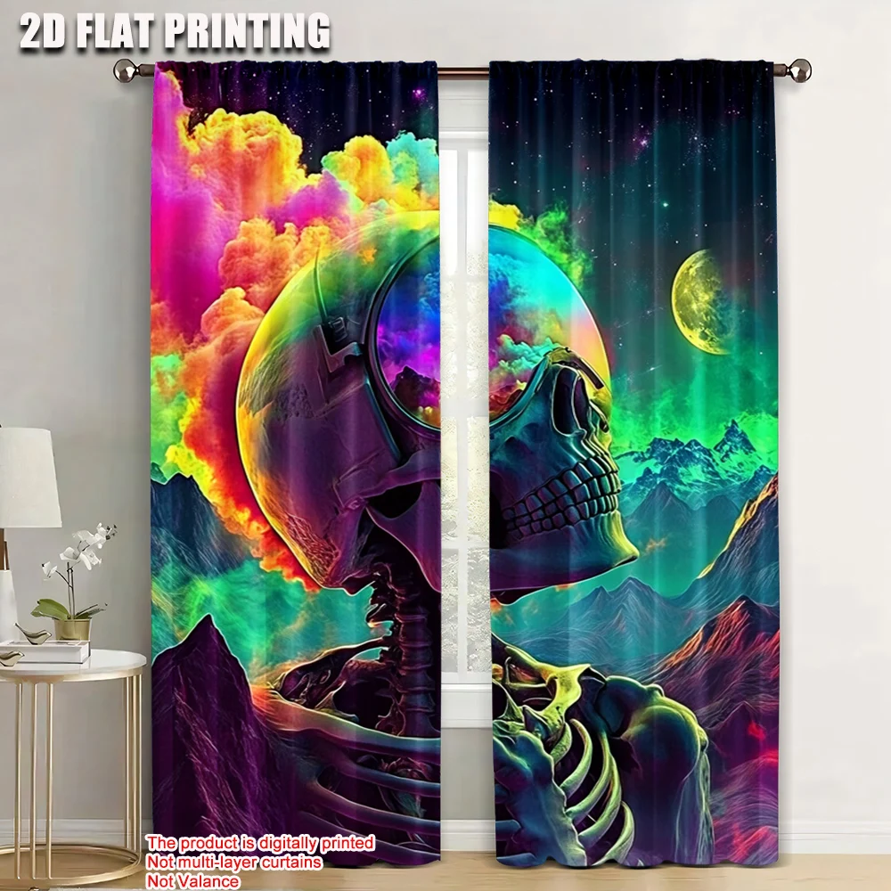 2pc, Curtain skull Machine Washable Polyester,Without Electricity Birthday Party Applies to Classroom, Office
2pc, Curtain skull Machine Washable Polyester,Without Electricity Birthday Party Applies to Classroom, Office