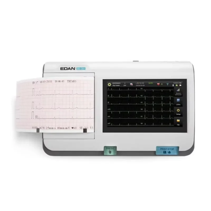 Original EDAN SE-301 Multi Channels Diagnostic Portable Design Touch Screen Machine
Original EDAN SE-301 Multi Channels Diagnostic Portable Design Touch Screen Machine