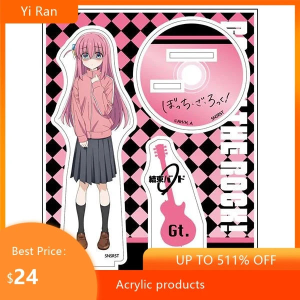 Anime Fan SBocchi The Rock! Figure Gotoh Hitori Kita Ikuyo Cosplay Acrylic Stands Character Model Prop Plate Desk Decor Gifts
Anime Fan SBocchi The Rock! Figure Gotoh Hitori Kita Ikuyo Cosplay Acrylic Stands Character Model Prop Plate Desk Decor Gifts