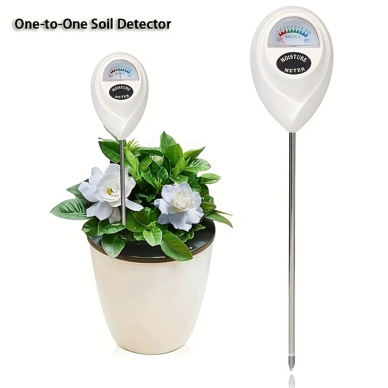 One-to-One Soil Moisture Meter for Gardeners - Easy-to-Read LCD Display, Aluminum, No Battery Needed - Ideal for Home
One-to-One Soil Moisture Meter for Gardeners - Easy-to-Read LCD Display, Aluminum, No Battery Needed - Ideal for Home