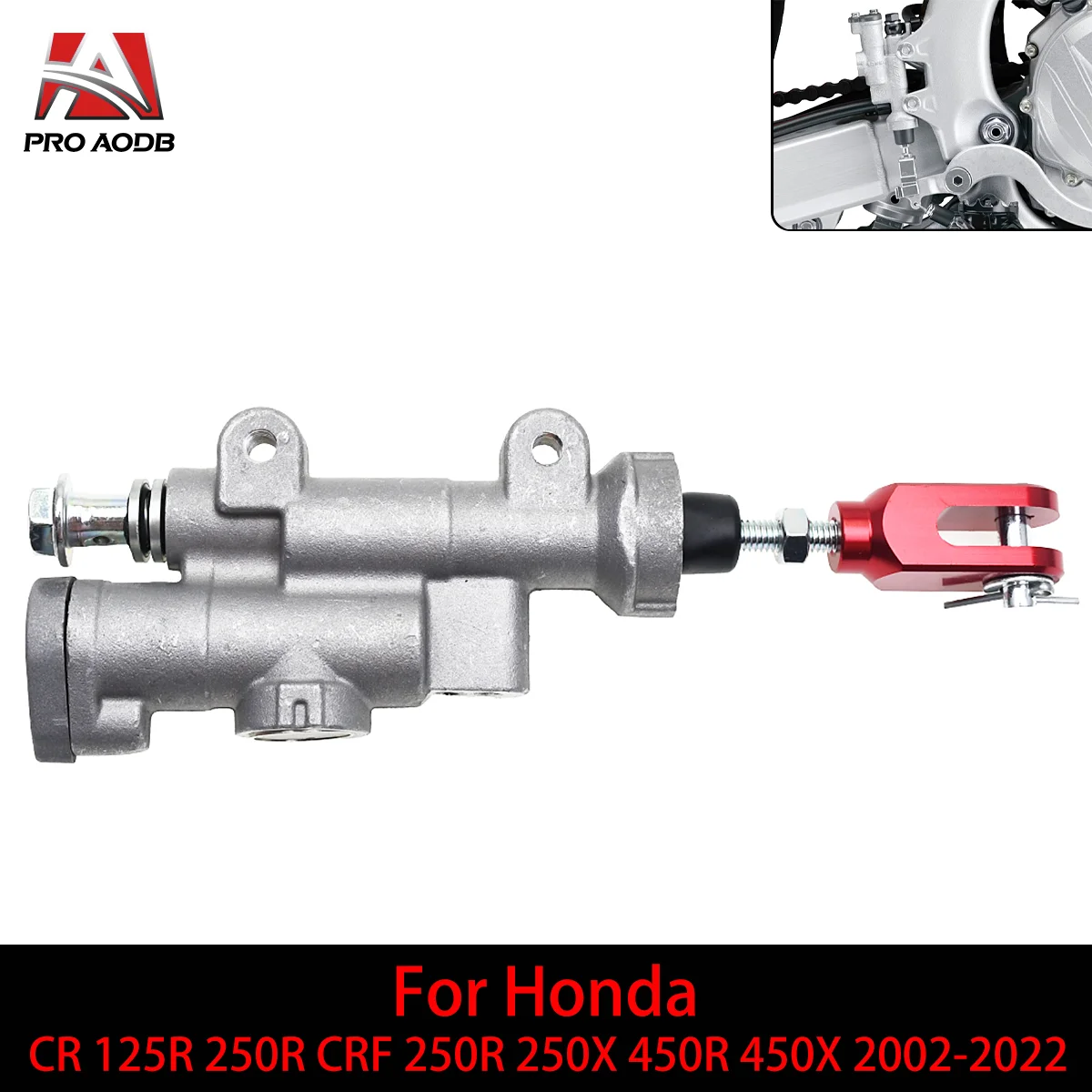 Motorcycle Rear Brake Master Cylinder Pump high quality accessories For HONDA CR 125R 250R CRF 250R Rear Wheel Brake Cylinder
Motorcycle Rear Brake Master Cylinder Pump high quality accessories For HONDA CR 125R 250R CRF 250R Rear Wheel Brake Cylinder