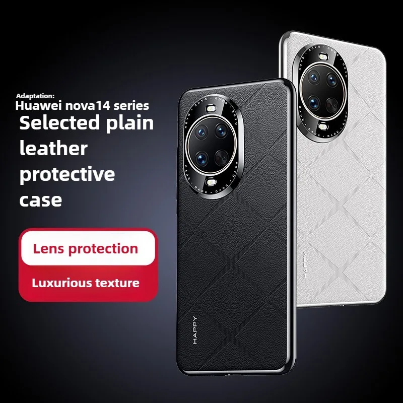 Luxury Plating Leather Case For HUAWEI NOVA 14 PRO / NOVA14 Ultra Camera Lens Protection Hard Slim Good Texture Original Cover
Luxury Plating Leather Case For HUAWEI NOVA 14 PRO / NOVA14 Ultra Camera Lens Protection Hard Slim Good Texture Original Cover