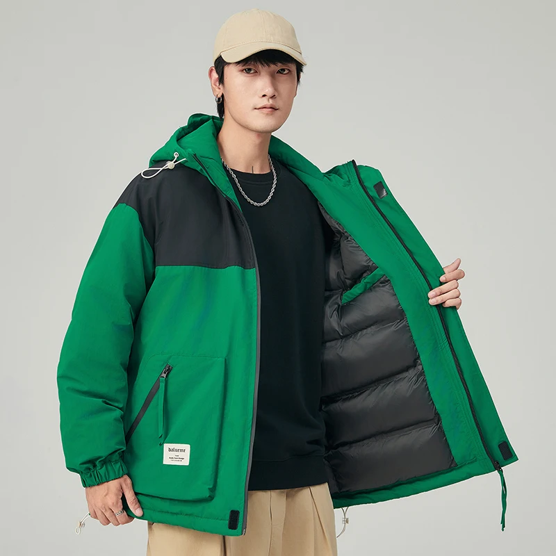 Winter Parkas for Men Thick Warm Jackets Patchwork Casual Hooded Windbreaker Thermal Padded Coat Oversize 8XL
Winter Parkas for Men Thick Warm Jackets Patchwork Casual Hooded Windbreaker Thermal Padded Coat Oversize 8XL