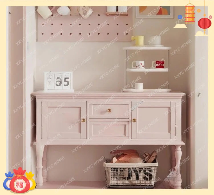 A Modern entrance cabinet facing the door, household partition cabinet, living room retro dining side cabinet
A Modern entrance cabinet facing the door, household partition cabinet, living room retro dining side cabinet
