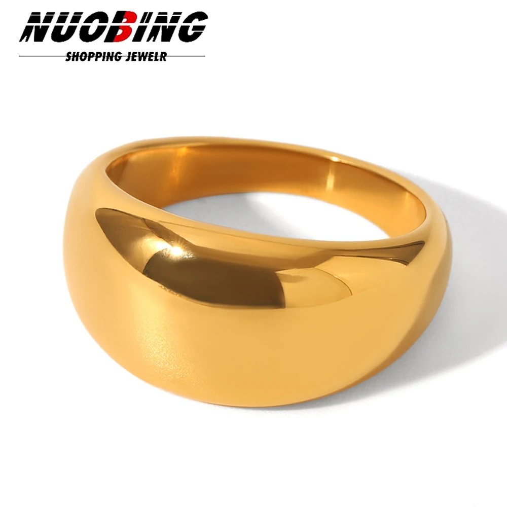 Fashion Simple Stainless Steel Rings for Women Smooth Dome Arc Rings Metal Jewelry Couple Anniversary Geometric Wholesale
Fashion Simple Stainless Steel Rings for Women Smooth Dome Arc Rings Metal Jewelry Couple Anniversary Geometric Wholesale 