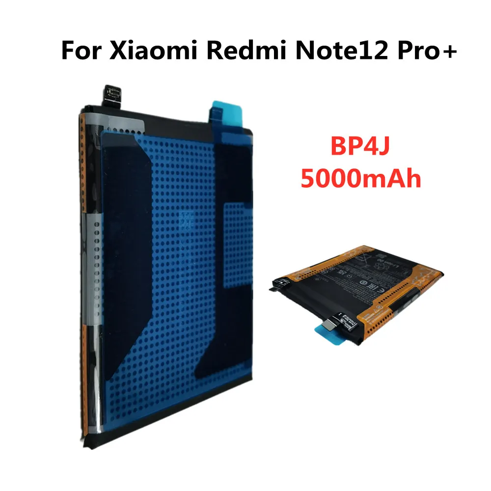 Аккумулятор BP4J емкостью 5000 мАч для телефонов Redmi Note 12 Pro+/Note 12 Pro Plus
Аккумулятор BP4J емкостью 5000 мАч для телефонов Redmi Note 12 Pro+/Note 12 Pro Plus