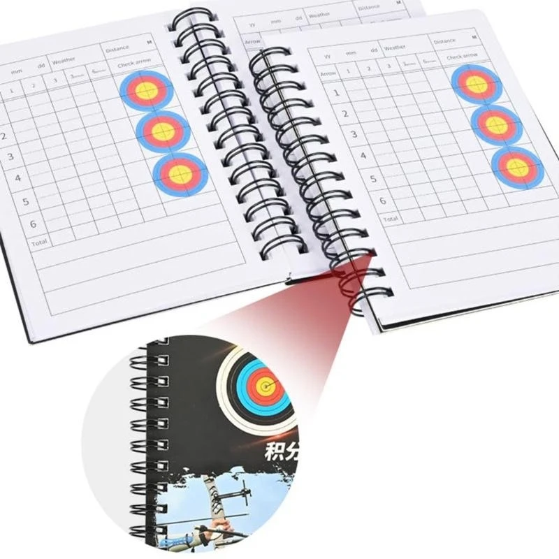 2Pcs Score Recording Keeper Targets Score Book Daily Shootings Record Exercise Book Traing Practice Accesories
2Pcs Score Recording Keeper Targets Score Book Daily Shootings Record Exercise Book Traing Practice Accesories