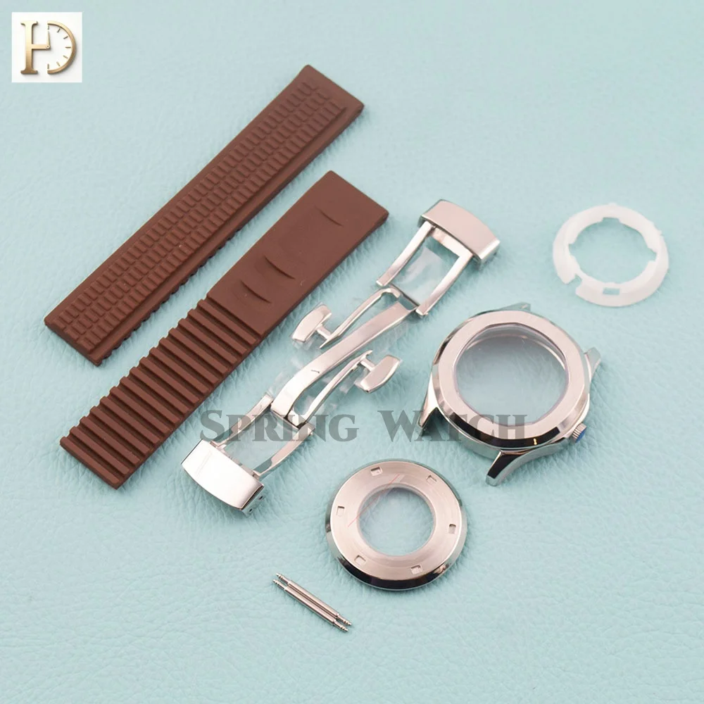 MOD 35.2mm Women Case Rubber Strap for AQUANAUT Nautilus NH05 NH06 Movement Fit 25.5mm Dial Stainless Steel Watch Case
MOD 35.2mm Women Case Rubber Strap for AQUANAUT Nautilus NH05 NH06 Movement Fit 25.5mm Dial Stainless Steel Watch Case