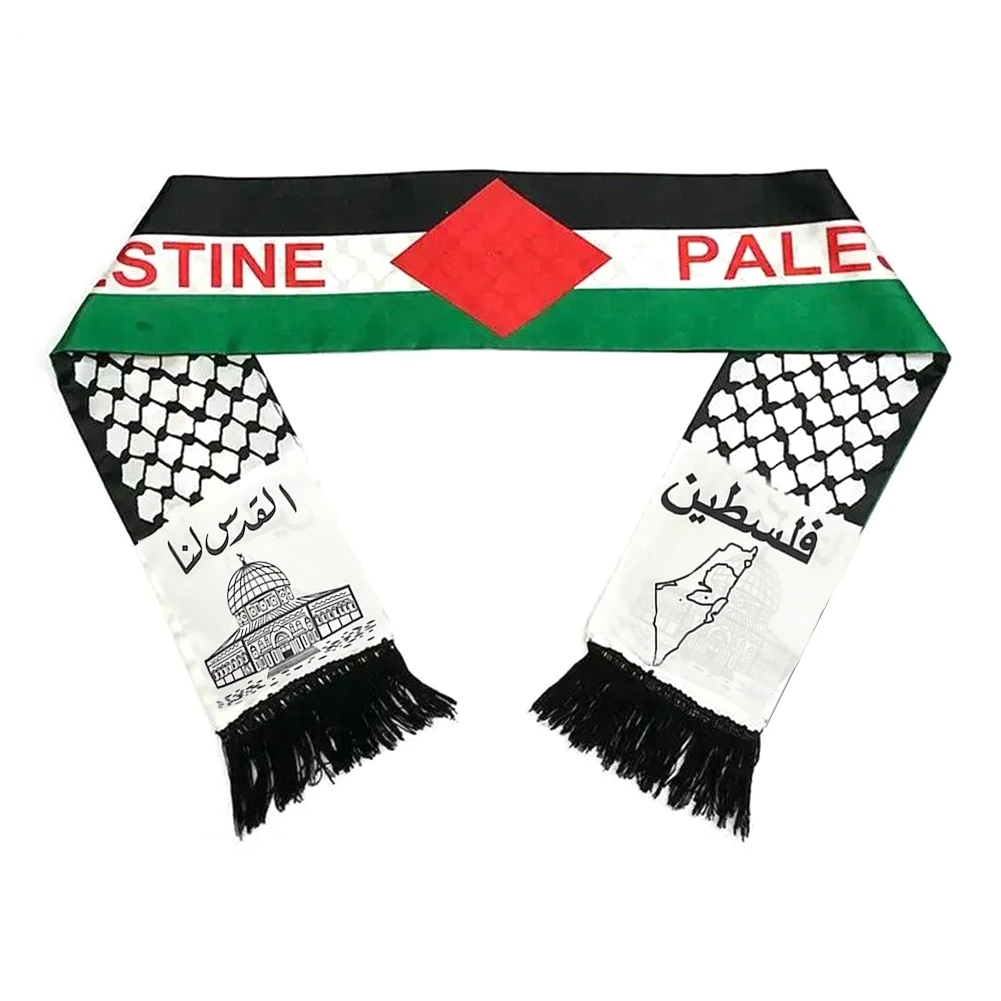 Lightweight Palestine Scarf Waterproof Double Side Palestine Shawl Sunproof Colorfast for National Day
Lightweight Palestine Scarf Waterproof Double Side Palestine Shawl Sunproof Colorfast for National Day