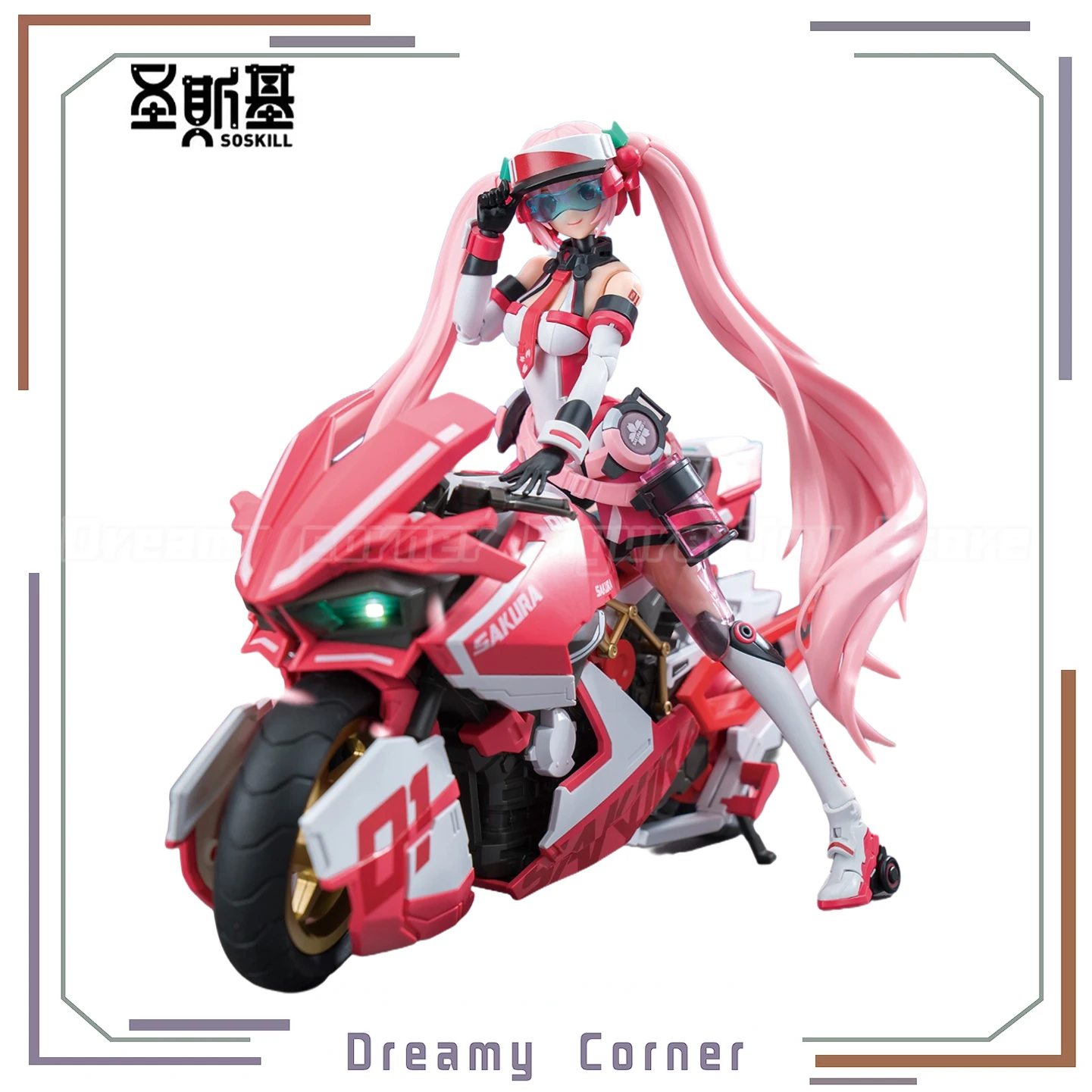 【In Stock】SOSKILL Piapro Characters Hatsune Miku Sakura Future Pink Sound Boom Figure Assembly Ornament
【In Stock】SOSKILL Piapro Characters Hatsune Miku Sakura Future Pink Sound Boom Figure Assembly Ornament