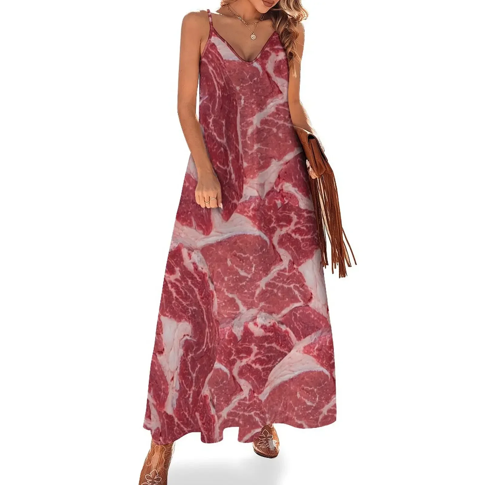 Meat Sleeveless Dress women's summer dresses 2024 african dresses for woman women evening dress festival outfit women Dress
Meat Sleeveless Dress women's summer dresses 2024 african dresses for woman women evening dress festival outfit women Dress