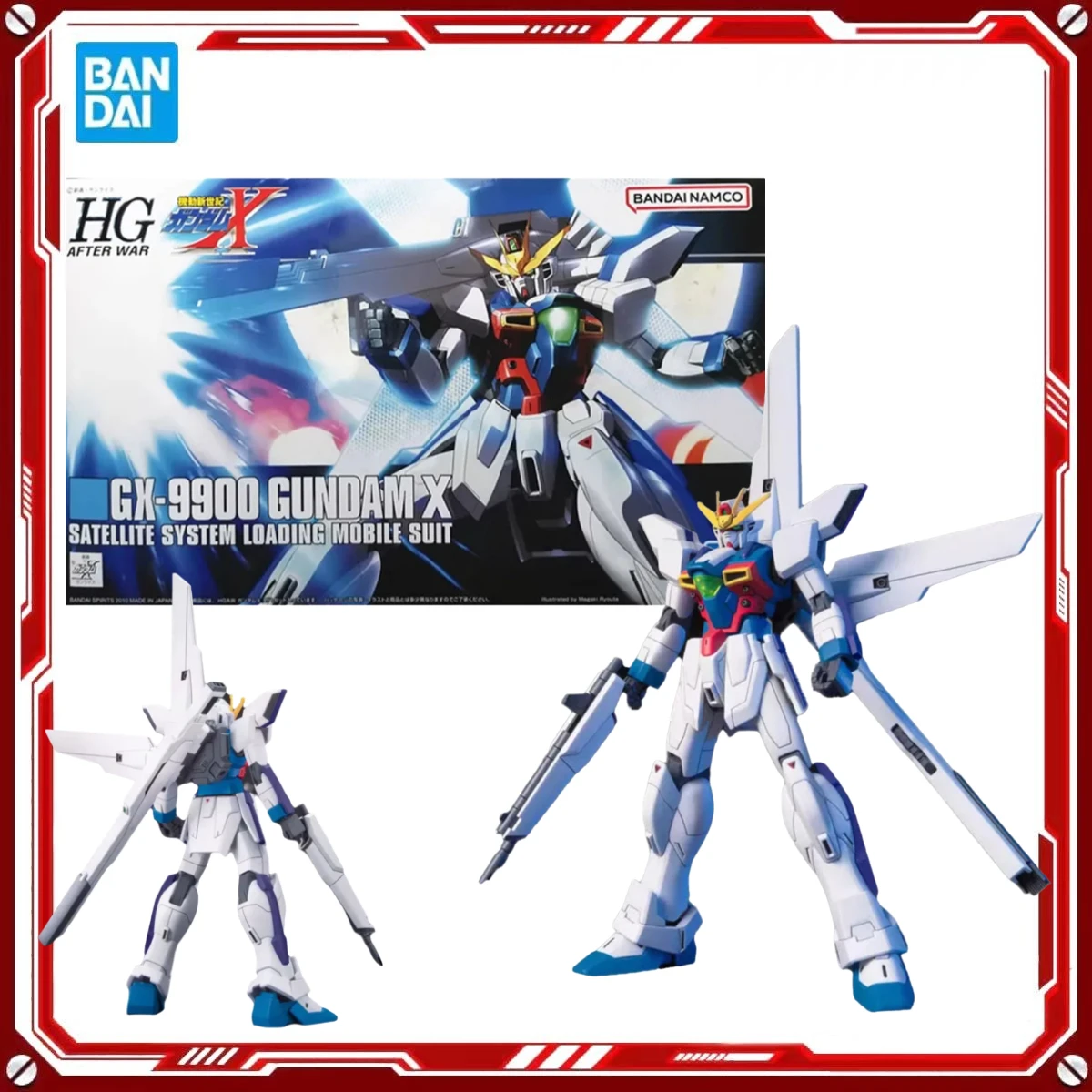 In Stock Bandai Gundam HGUC 1/144 GX-9900 Gundam X Anime Action Figure Assembly Kit - Decorative Collectible Model Toy for Boys
In Stock Bandai Gundam HGUC 1/144 GX-9900 Gundam X Anime Action Figure Assembly Kit - Decorative Collectible Model Toy for Boys