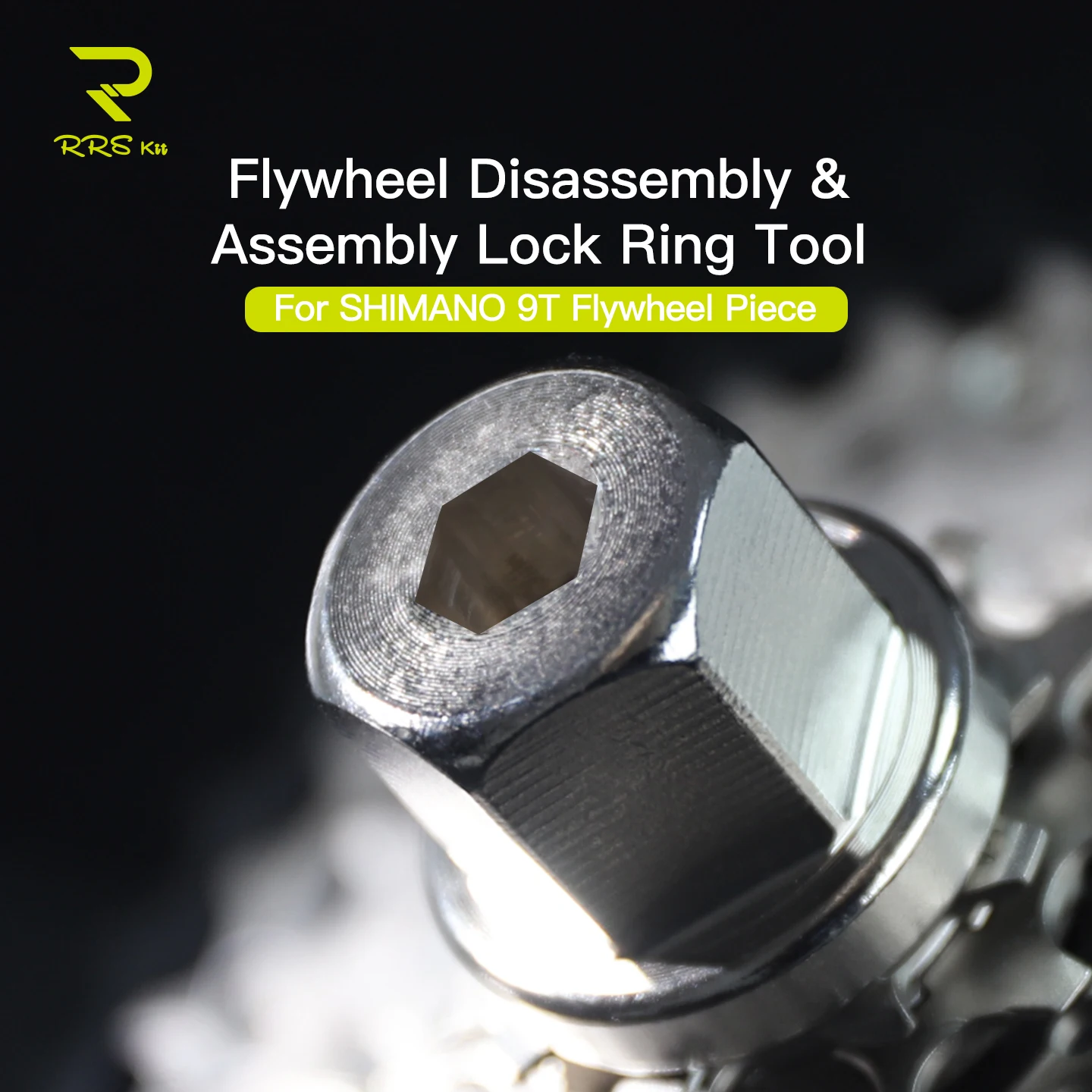 RRSKIT Bicycle Freewheel Removal Tool For Shimano XTR M8200/M9200 9-45T 9T Cassette Flywheel Lock Ring Removal Tool
RRSKIT Bicycle Freewheel Removal Tool For Shimano XTR M8200/M9200 9-45T 9T Cassette Flywheel Lock Ring Removal Tool