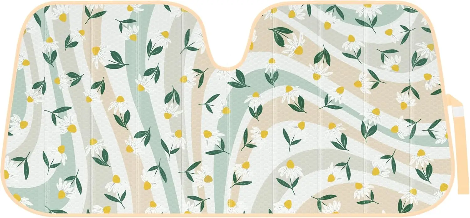 Солнцезащитный козырек для лобового стекла автомобиля Sage Floral - солнцезащитный козырек для переднего окна, 57 x 27 дюймов
Солнцезащитный козырек для лобового стекла автомобиля Sage Floral - солнцезащитный козырек для переднего окна, 57 x 27 дюймов