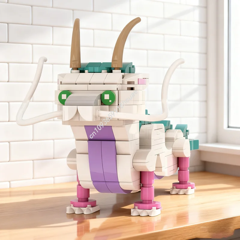 344 шт. MOC Haku Spirit The Kohaku River Модель Строительные рождественские подарки Блоки Игрушка Архитектура DIY Идея Образовательный кирпич Дети
344 шт. MOC Haku Spirit The Kohaku River Модель Строительные рождественские подарки Блоки Игрушка Архитектура DIY Идея Образовательный кирпич Дети