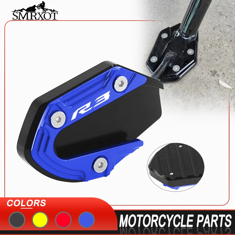 For YZF-R3 YZF-R25 2014-2023 2024 Motorcycle CNC Foot Side Stand Kickstand Anti-Slip Extension Support Plate R3 R25
For YZF-R3 YZF-R25 2014-2023 2024 Motorcycle CNC Foot Side Stand Kickstand Anti-Slip Extension Support Plate R3 R25