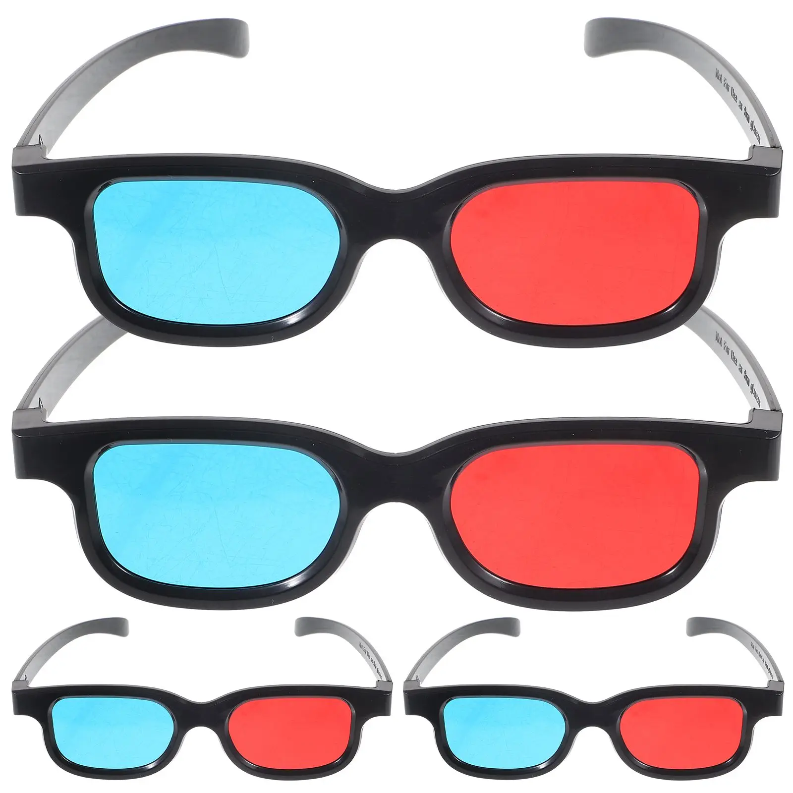 4 Pcs 3D Glasses Blue Plastic Cool Viewing Glasses for Movies Projector Adults Party Stereo Effect
4 Pcs 3D Glasses Blue Plastic Cool Viewing Glasses for Movies Projector Adults Party Stereo Effect