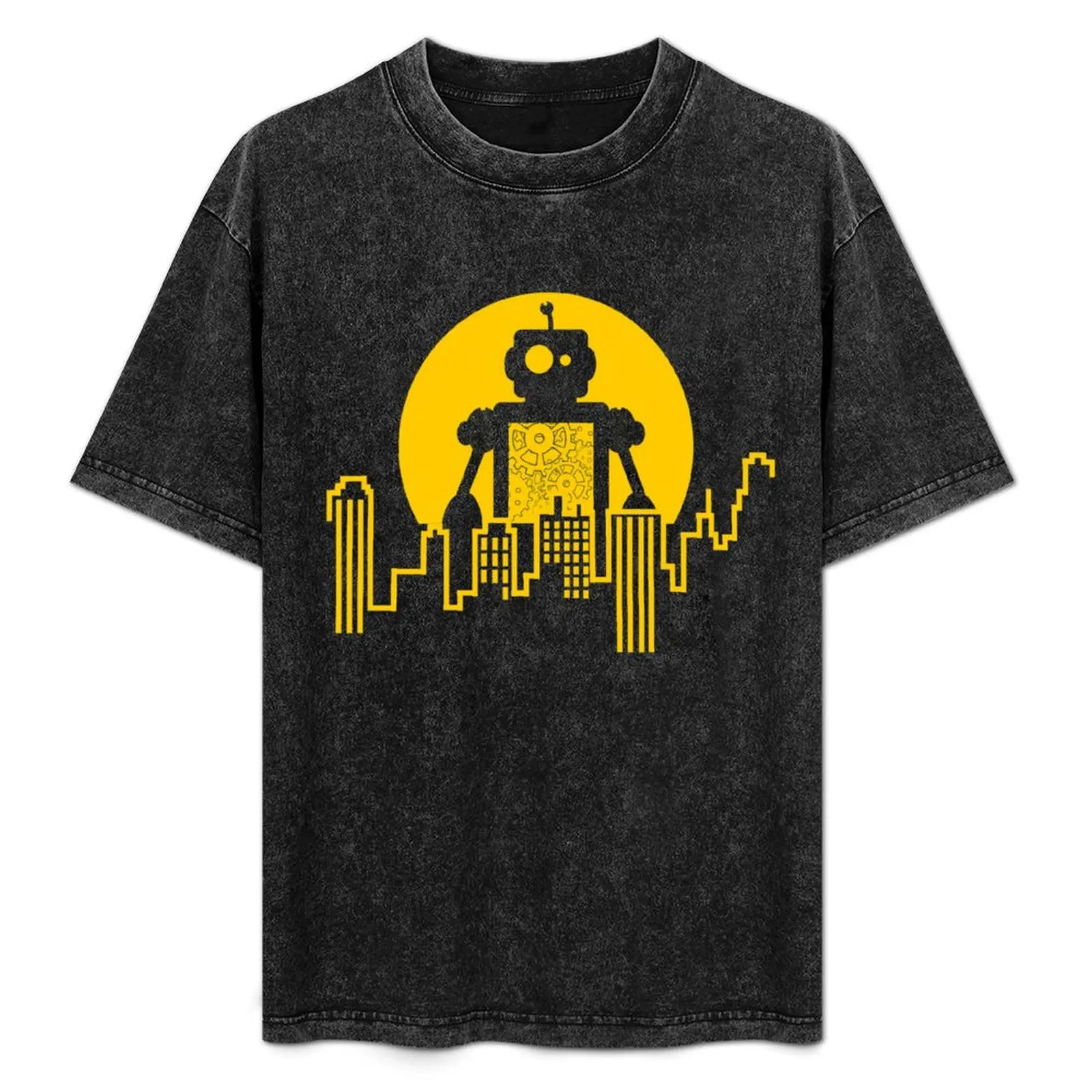 Robot arrives in town T-Shirt Big Size Loose Fit Tee Shirt
Robot arrives in town T-Shirt Big Size Loose Fit Tee Shirt
