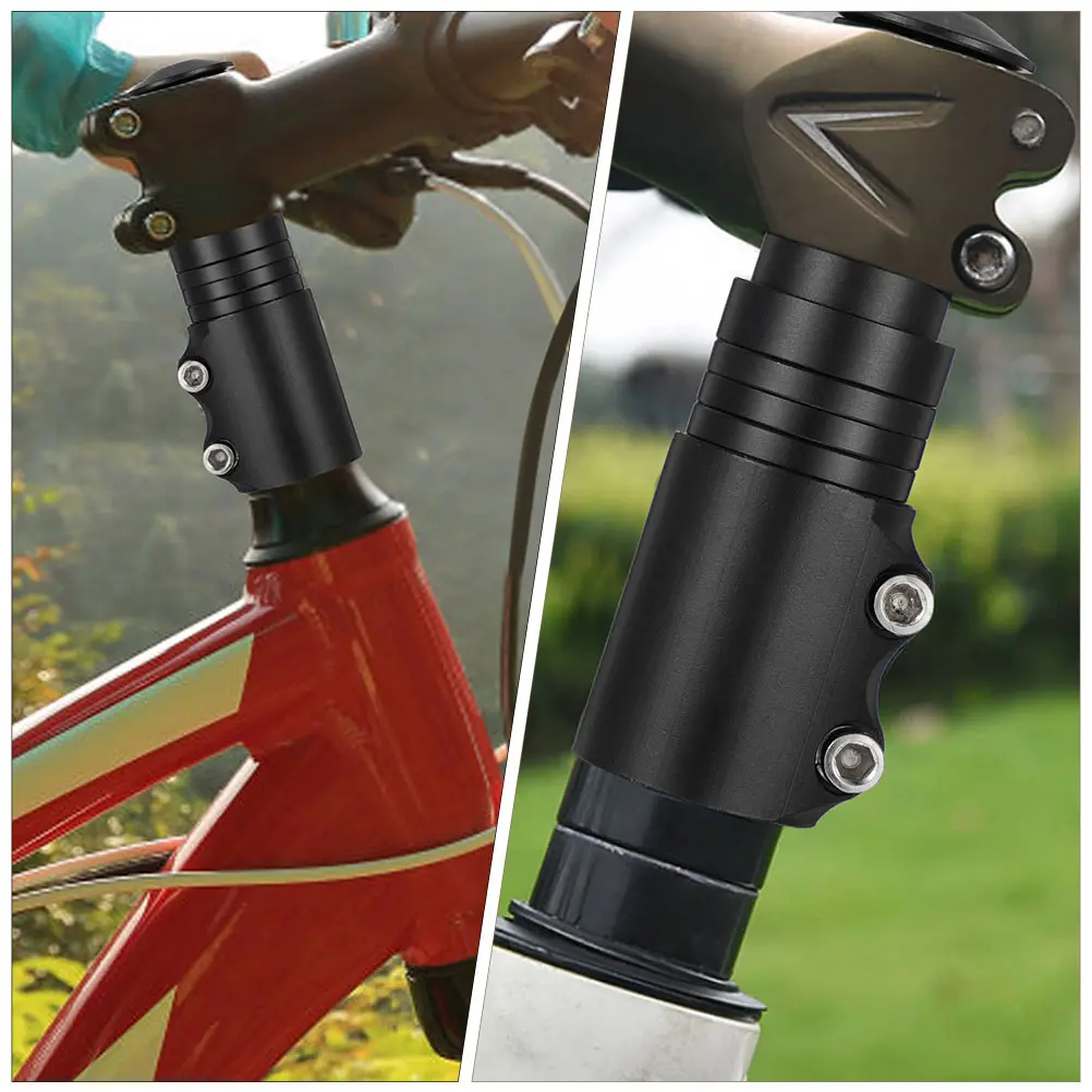 2 Pcs Handlebar Extender Aluminum Alloy Durable Fork Stem Riser Adapter Booster Mountain Bicycles Handlebar Extender Bicycle
2 Pcs Handlebar Extender Aluminum Alloy Durable Fork Stem Riser Adapter Booster Mountain Bicycles Handlebar Extender Bicycle