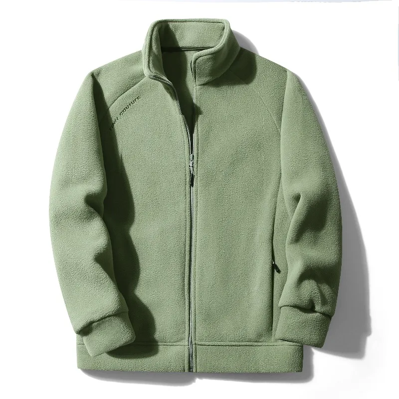 Outdoor Double-sided Fleece Heat Storage and Warmth Autumn and Winter Couple's Windproof Stand-up Collar Jacket Fleece Top Coat
Outdoor Double-sided Fleece Heat Storage and Warmth Autumn and Winter Couple's Windproof Stand-up Collar Jacket Fleece Top Coat