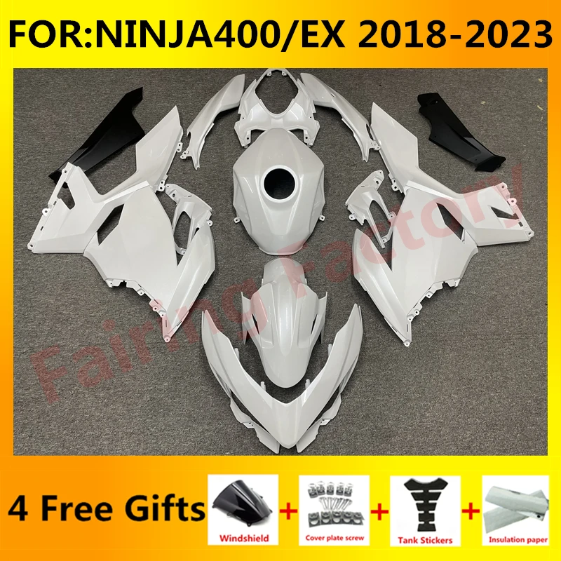 Новый комплект обтекателей для мотоцикла ABS, подходит для Ninja400 EX400 EX Ninja 400 2018 2019 2020 2021 2022 2023 полный обтекатель белый
Новый комплект обтекателей для мотоцикла ABS, подходит для Ninja400 EX400 EX Ninja 400 2018 2019 2020 2021 2022 2023 полный обтекатель белый