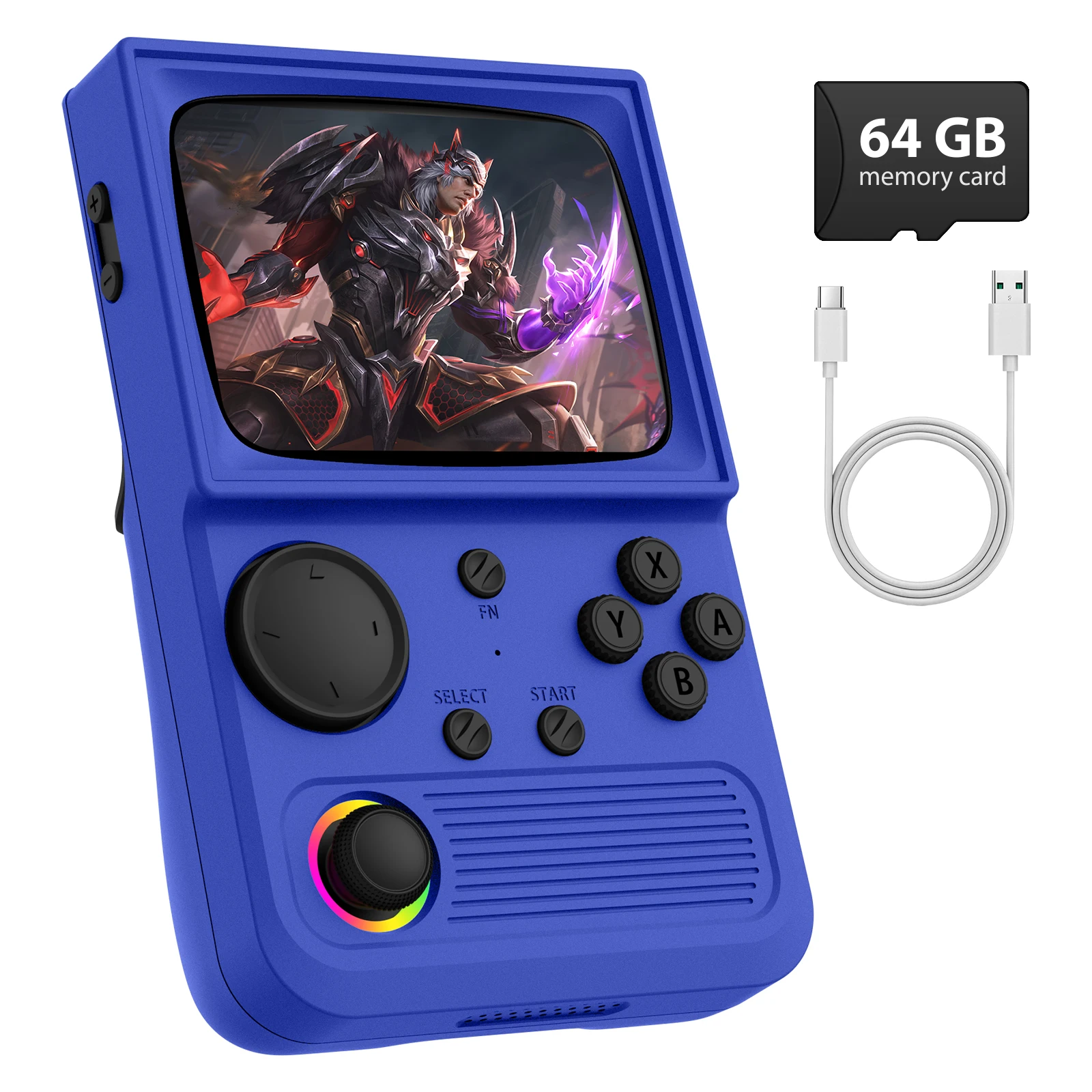 AISLPC R36T Retro Handheld Game Console Wifi Online 2 Player Playing Open Sourse Linux System 64GB 3.5 Inch IPS Screen 3500mAh Portable Pocket Video Player
AISLPC R36T Retro Handheld Game Console Wifi Online 2 Player Playing Open Sourse Linux System 64GB 3.5 Inch IPS Screen 3500mAh Portable Pocket Video Player