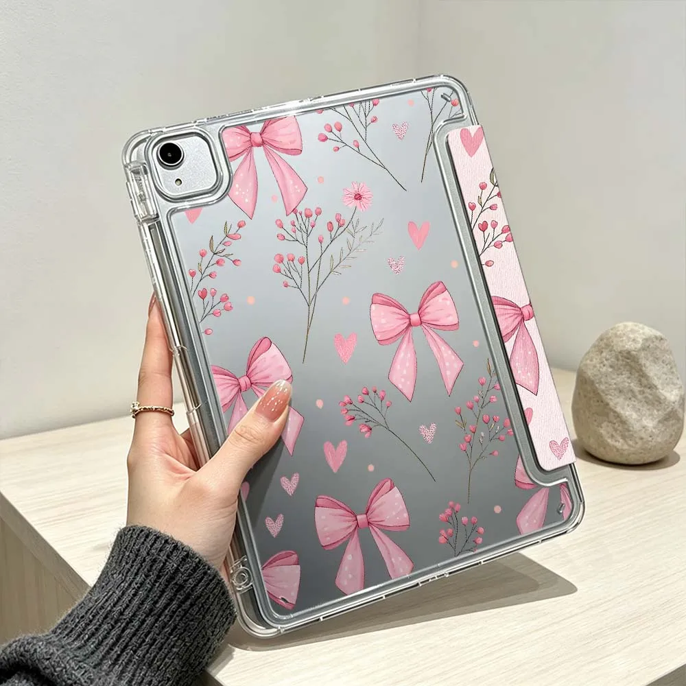 Cartoon Pink Bow Flower Heart For iPad Pro Air mini 6 5 4 3 2 1 11th 10th 6th 5th M5 M4 M3 M2 9gen Foldable 3Y Tablet Case Soft
Cartoon Pink Bow Flower Heart For iPad Pro Air mini 6 5 4 3 2 1 11th 10th 6th 5th M5 M4 M3 M2 9gen Foldable 3Y Tablet Case Soft