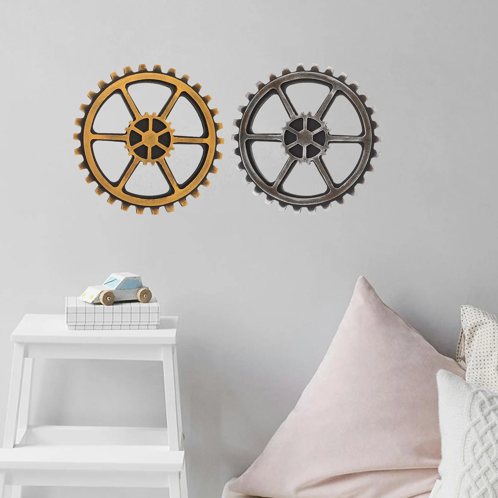 2pcs Wall Decor Metal Ornaments for Home Office Farmhouse Wall Decor Bar Cafe Retro Accessories
2pcs Wall Decor Metal Ornaments for Home Office Farmhouse Wall Decor Bar Cafe Retro Accessories
