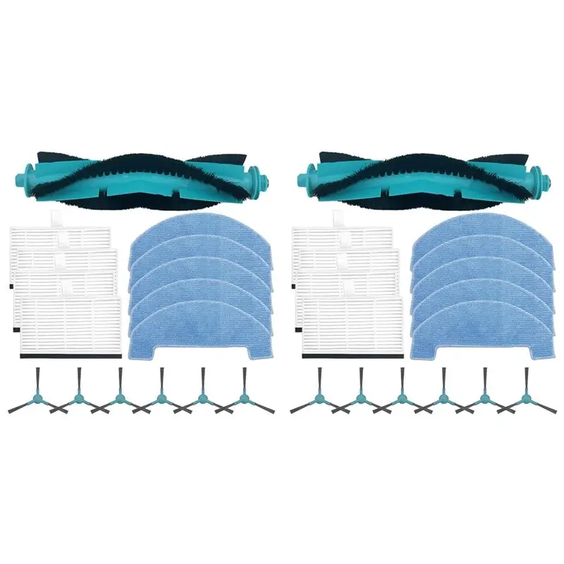 B43C 2 Set For Conga 2499 Ultra Home Advanced Robot Vacuum Cleaner Main Side Brush Hepa Filter Mop Cloth Replacement Parts
B43C 2 Set For Conga 2499 Ultra Home Advanced Robot Vacuum Cleaner Main Side Brush Hepa Filter Mop Cloth Replacement Parts