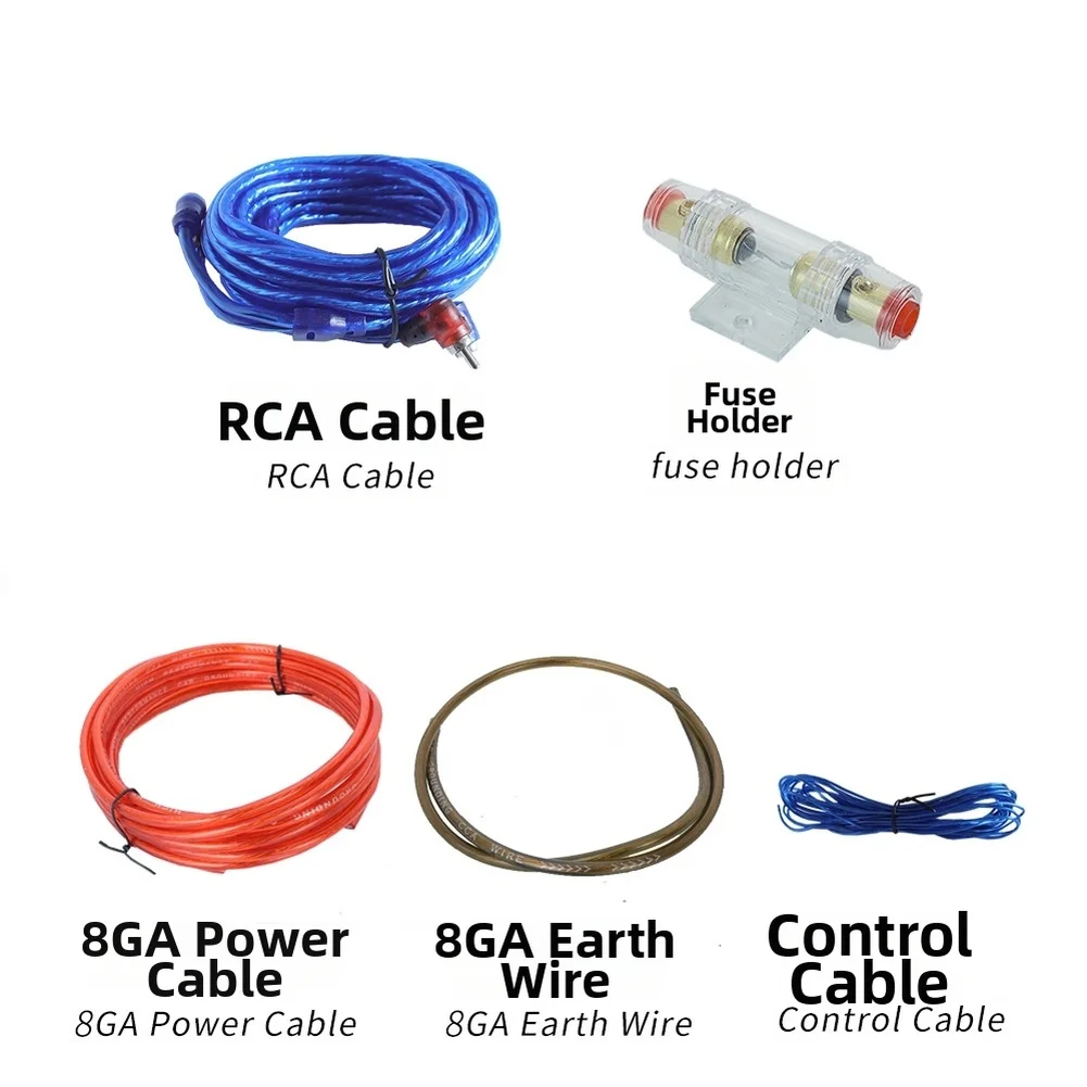 1set 1500W Car Audio Speaker Wiring Kit 8GA 60AMP Wiring Fuse Holder Thread Ground Cable For Car Models And Audio Systems
1set 1500W Car Audio Speaker Wiring Kit 8GA 60AMP Wiring Fuse Holder Thread Ground Cable For Car Models And Audio Systems