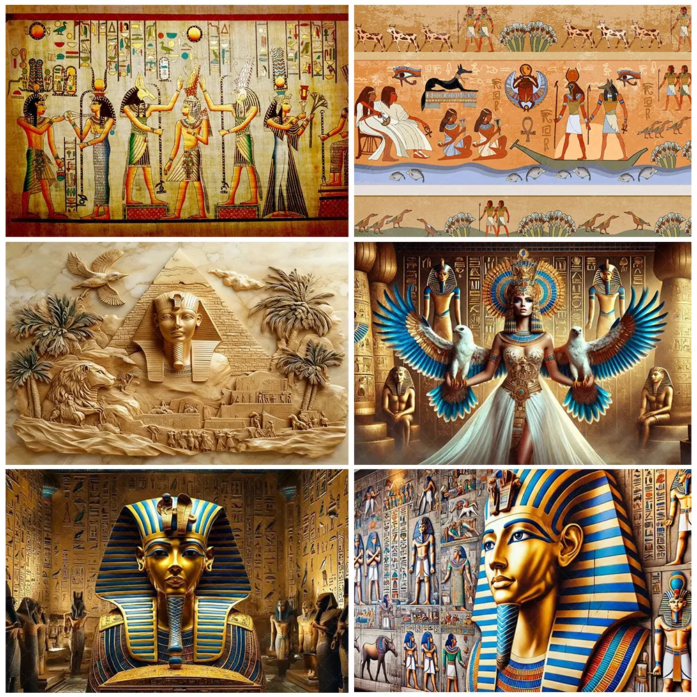 Retro Egyptian Landscape Poster Cloth Egypt Papyrus Pharaoh Character Hieroglyphics Backdrop Party Decorations Living Room Decor
Retro Egyptian Landscape Poster Cloth Egypt Papyrus Pharaoh Character Hieroglyphics Backdrop Party Decorations Living Room Decor