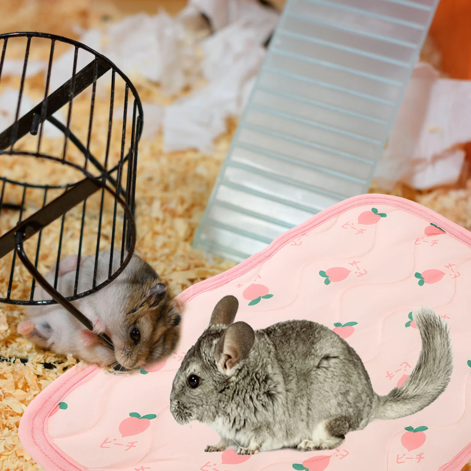 2pcs Cooling Pad Pet Cushion Rabbit Hamster Bunny Summer Mat Small Animal Cooling Bed Lightweight Durable Comfortable Use Cage
2pcs Cooling Pad Pet Cushion Rabbit Hamster Bunny Summer Mat Small Animal Cooling Bed Lightweight Durable Comfortable Use Cage