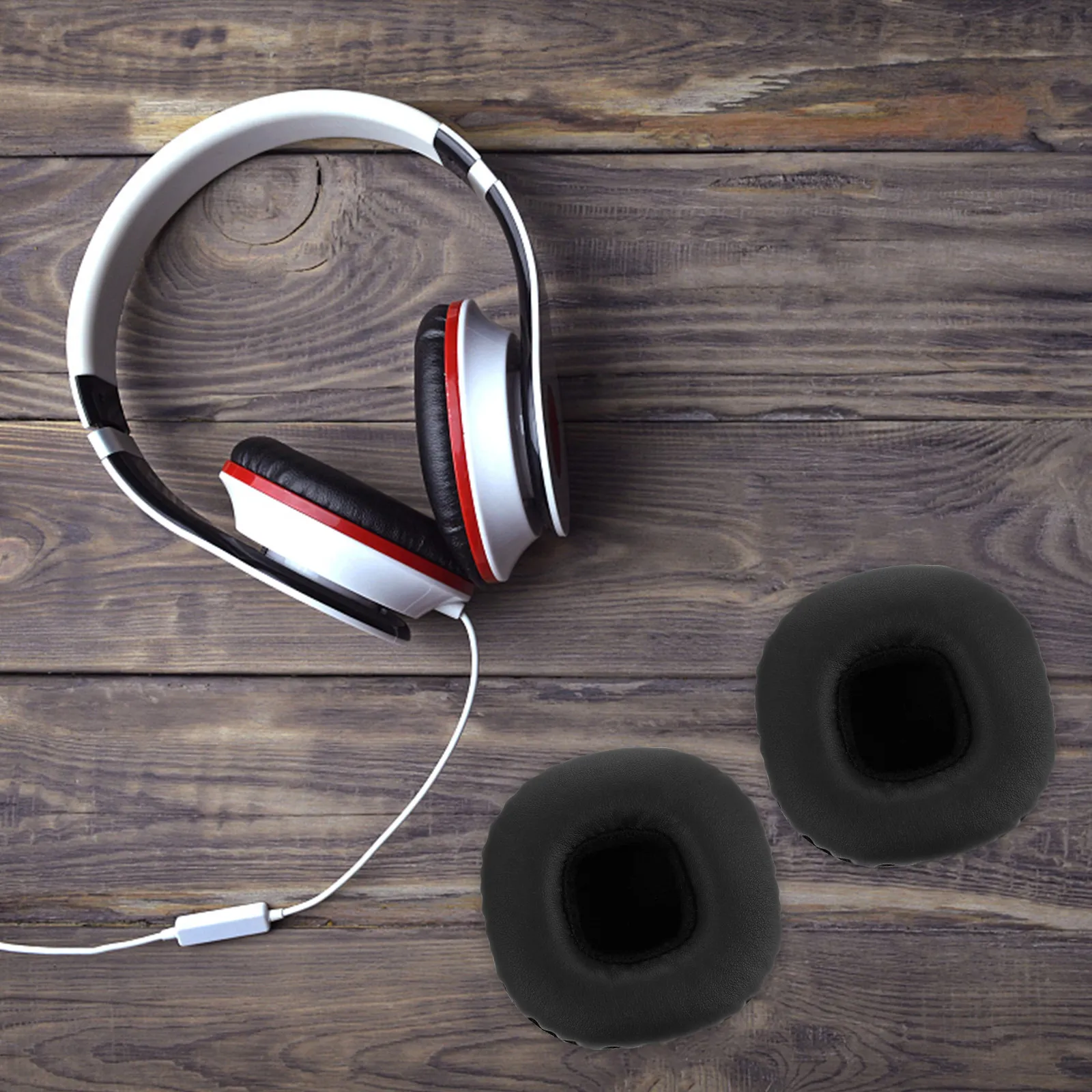 1Set High-Density Earphone Ear Pads Replacement Set for Headsets Breathable Absorbent Ear Cushions Perfect Fit Sound Insulation
1Set High-Density Earphone Ear Pads Replacement Set for Headsets Breathable Absorbent Ear Cushions Perfect Fit Sound Insulation