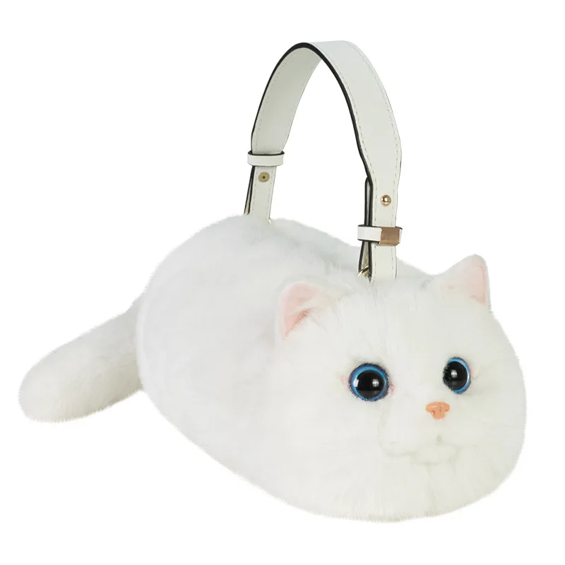 Милая сумка для хранения с имитацией кошки Ragdoll, женская кавайная плюшевая кукла, пакет с изображением кошки, игрушка с высоким уровнем внешнего вида, подарок для подруги на день рождения
Милая сумка для хранения с имитацией кошки Ragdoll, женская кавайная плюшевая кукла, пакет с изображением кошки, игрушка с высоким уровнем внешнего вида, подарок для подруги на день рождения