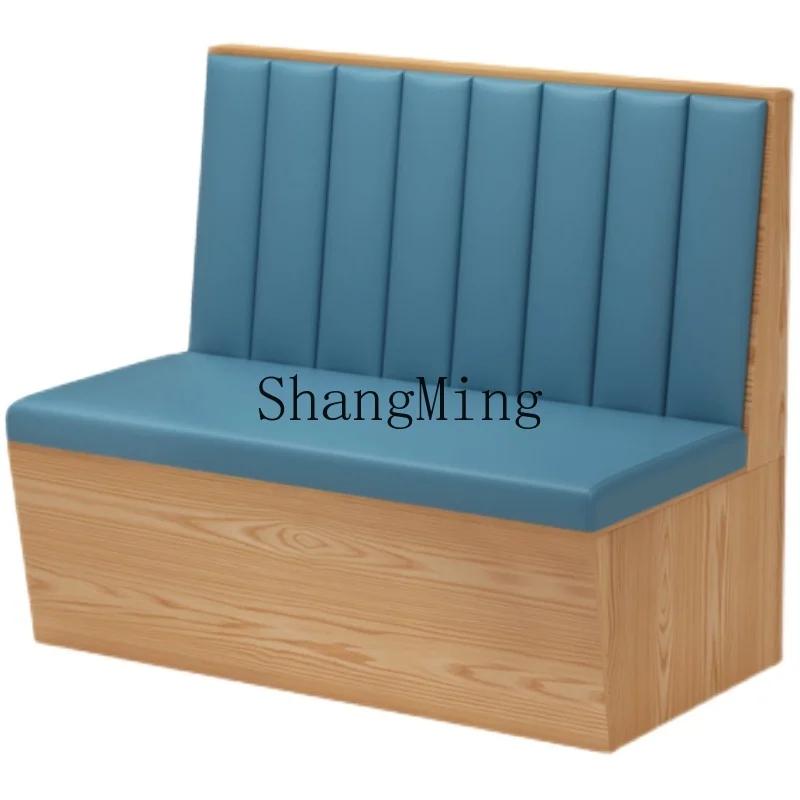 CL snack milk tea shop soft bag against the wall card seat storage sofa stool fast food and chair combination commercial
CL snack milk tea shop soft bag against the wall card seat storage sofa stool fast food and chair combination commercial